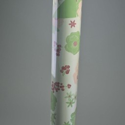 Bobina in PPL "Floral" - 1x25 M / Verde pastello