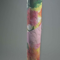 Bobina in PPL "Fiori" - 1x25 M / Lilla