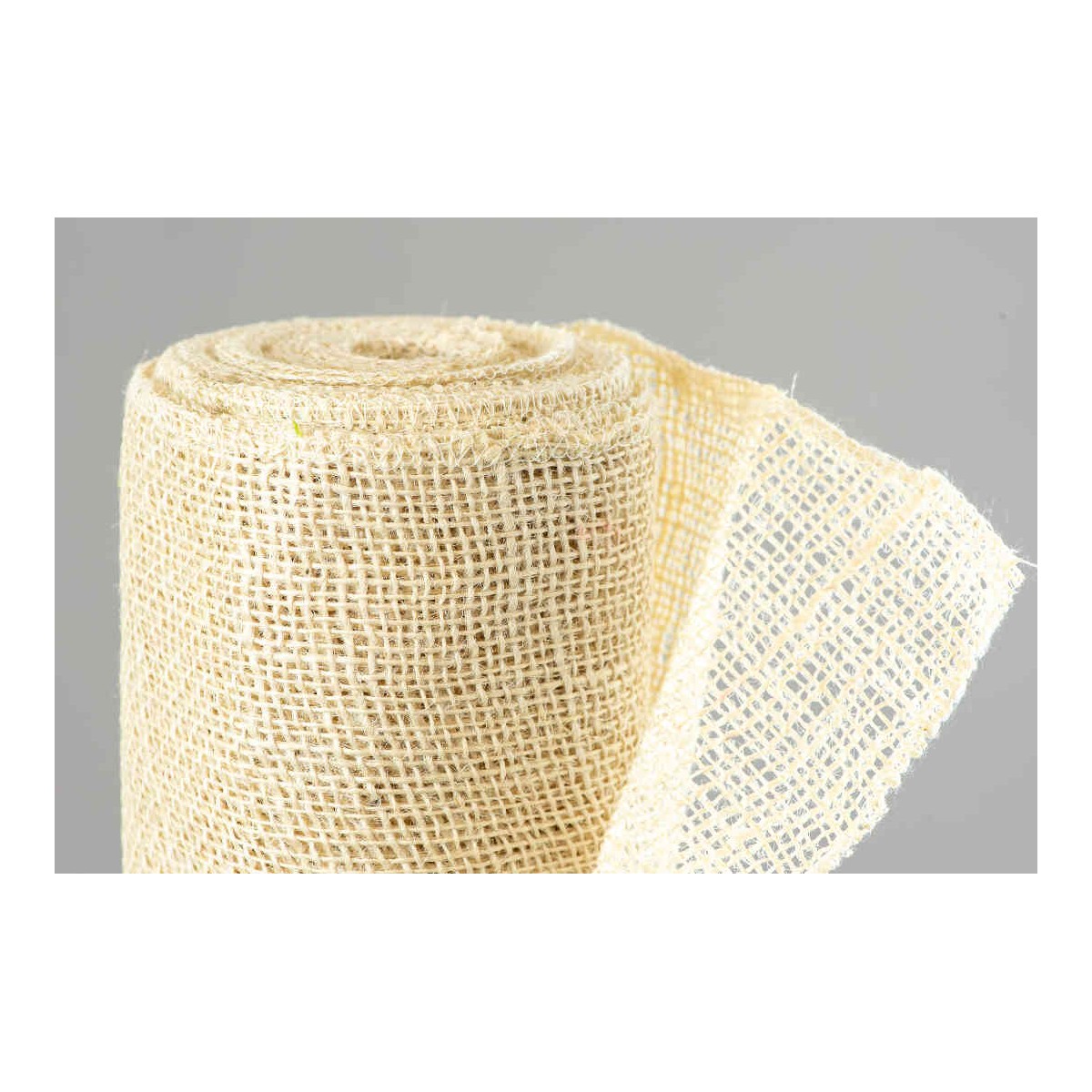 Bobina di Juta naturale - 60 CM x 9 M / Bianco