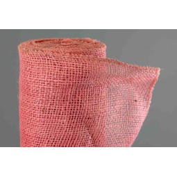 Bobina di Juta naturale - 60 CM x 9 M / Rosa chiaro