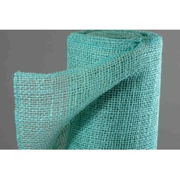 Bobina di Juta naturale - 60 CM x 9 M / Celeste