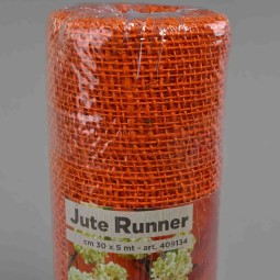 Runner in juta - 30 Cm x 5 M / Arancione