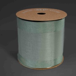 Nastro "Heloise" - 10 Cm x 25 M / Verde salvia