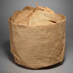 Coprivasi in juta 6 PZ - 25x19 Cm