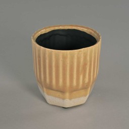 Vaso in ceramica - 10,2x10,2 Cm / Assortito