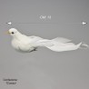 Colombe su clip 12 PZ - 13 Cm / Bianco