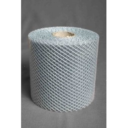 Rotolo di rete metallica decorativa H 12,5 M - Vari colori - Argento