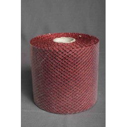Rotolo di rete metallica decorativa H 12,5 M - Vari colori - Rosso