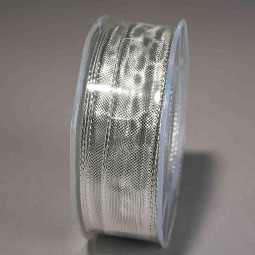 Nastro "Piattina" Lurex - 15 Mm x 20 M / Argento