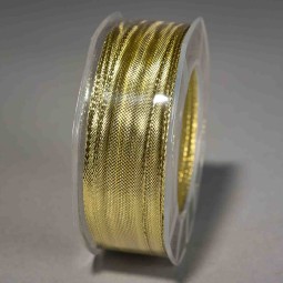 Nastro "Piattina" Lurex - 15 Mm x 20 M / Oro