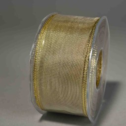 Nastro "Piattina" Lurex - 40 Mm x 20 M / Oro