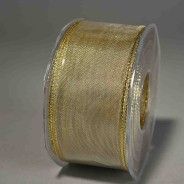 Nastro "Velo" lamè animato - 50 Mm x 20 M / Oro