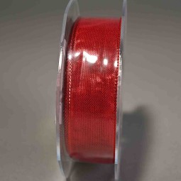 Nastro "Piattina" Lurex - 25 Mm x 20 M / Rosso