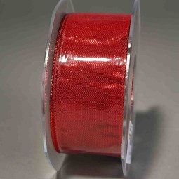 Nastro "Piattina" Lurex - 40 Mm x 20 M / Rosso