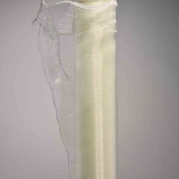 Bobina in organza 72 CM - Bianco