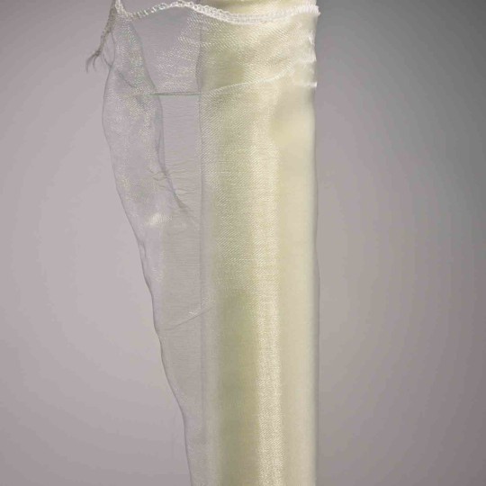 Bobina in organza 72 CM - Bianco