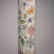 Bobina in carta - 0,8x20 M / Fantasia floreale