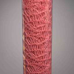 Rete Polycotton - 48 Cm x 5 Yd / Rosa antico