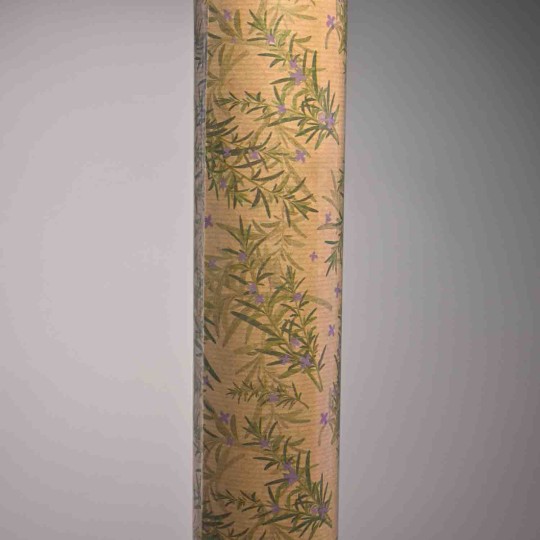 Bobina "Rosemary" in carta impermeabile - 1x25 M / Avana