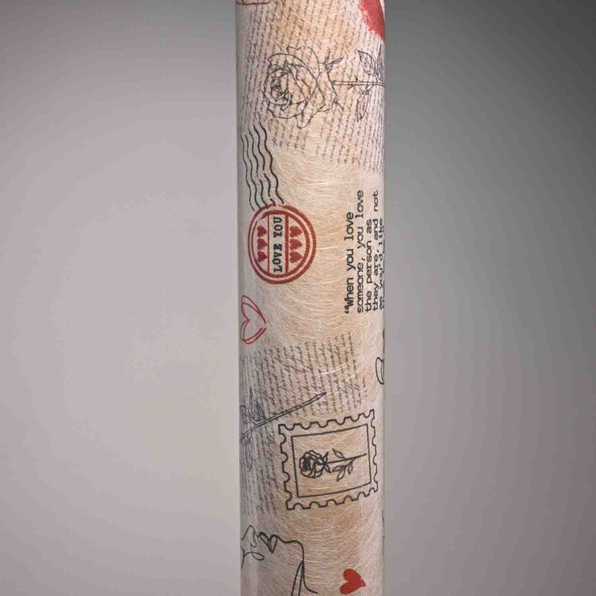 Bobina"Paper Fibra" - 75 Cm x 9 M / Naturale "Kiss"
