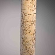 Bobina"Paper Fibra" - 75 Cm x 20 M / Naturale con Gipsofila
