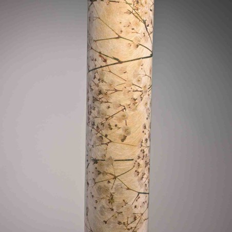 Bobina"Paper Fibra" - 75 Cm x 20 M / Naturale con Gipsofila