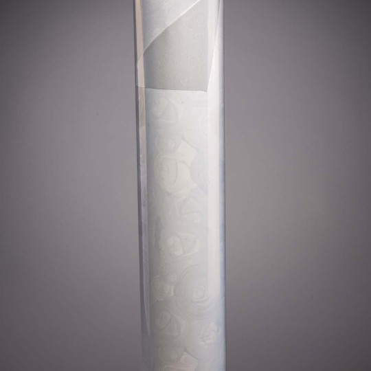 Bobina in PPL "Roses" - 1x25 M / Bianco