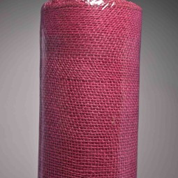 Bobina in Juta "Pesante" - 60 Cm x 9,1 M / Fucsia