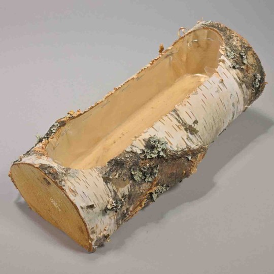 Portavaso in corteccia - 29x11 Cm / Naturale