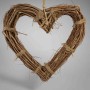 Cuore in legno - 30 Cm / Naturale