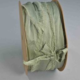 Nastro "Sarah" - 50 Mm x 10 M / Verde salvia