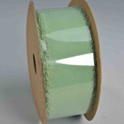 Nastro "Chiffon Sophie" - 40 Mm x 15 m / Verde salvia