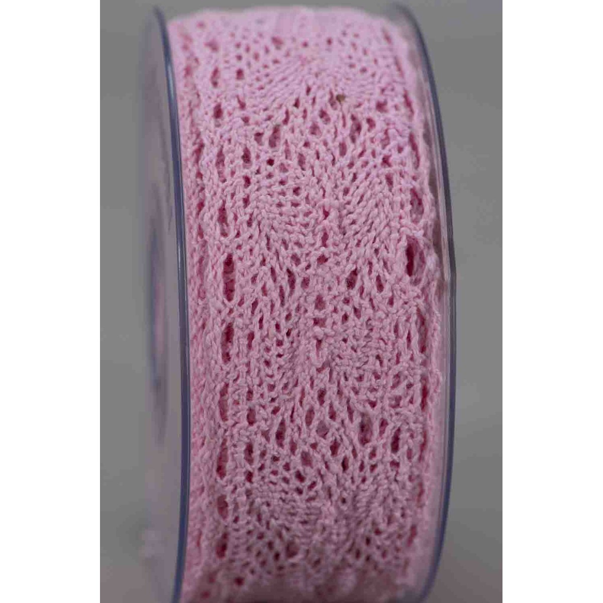 Nastro in pizzo e merletto - 40 Mm x 8 M / Rosa