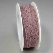 Nastro "Pizzo" - 15 Mm x 18 M / Malva