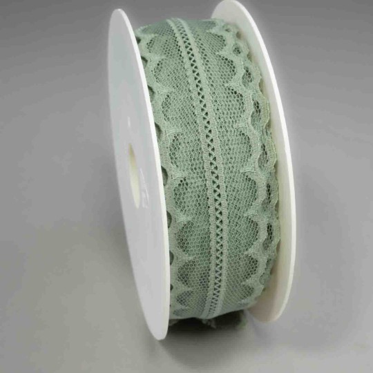 Nastro "Pizzo" - 30 Mm x 15 M / Verde