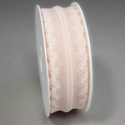 Nastro "Pizzo" - 30 Mm x 15 M / Rosa