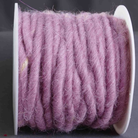 Nastro lana e juta - 5 Mm x 10 M / Viola