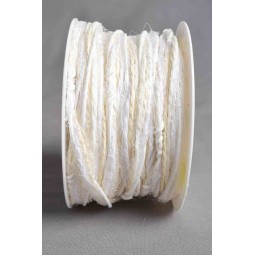 Nastro in Corda - 15 Mm x 12 M / Bianco