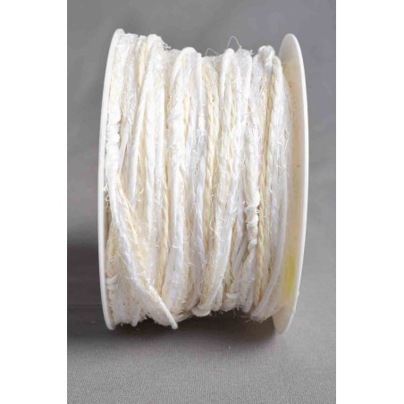 Nastro in Corda - 15 Mm x 12 M / Bianco