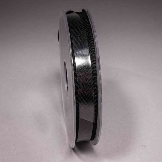 Nastro "Twill" - 15 Mm x 20 M / Nero