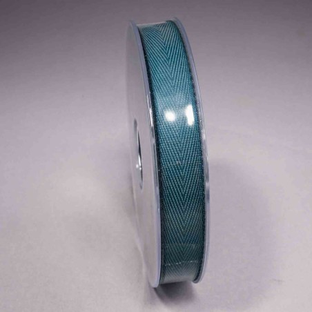 Nastro "Twill" - 15 Mm x 20 M / Verde petrolio