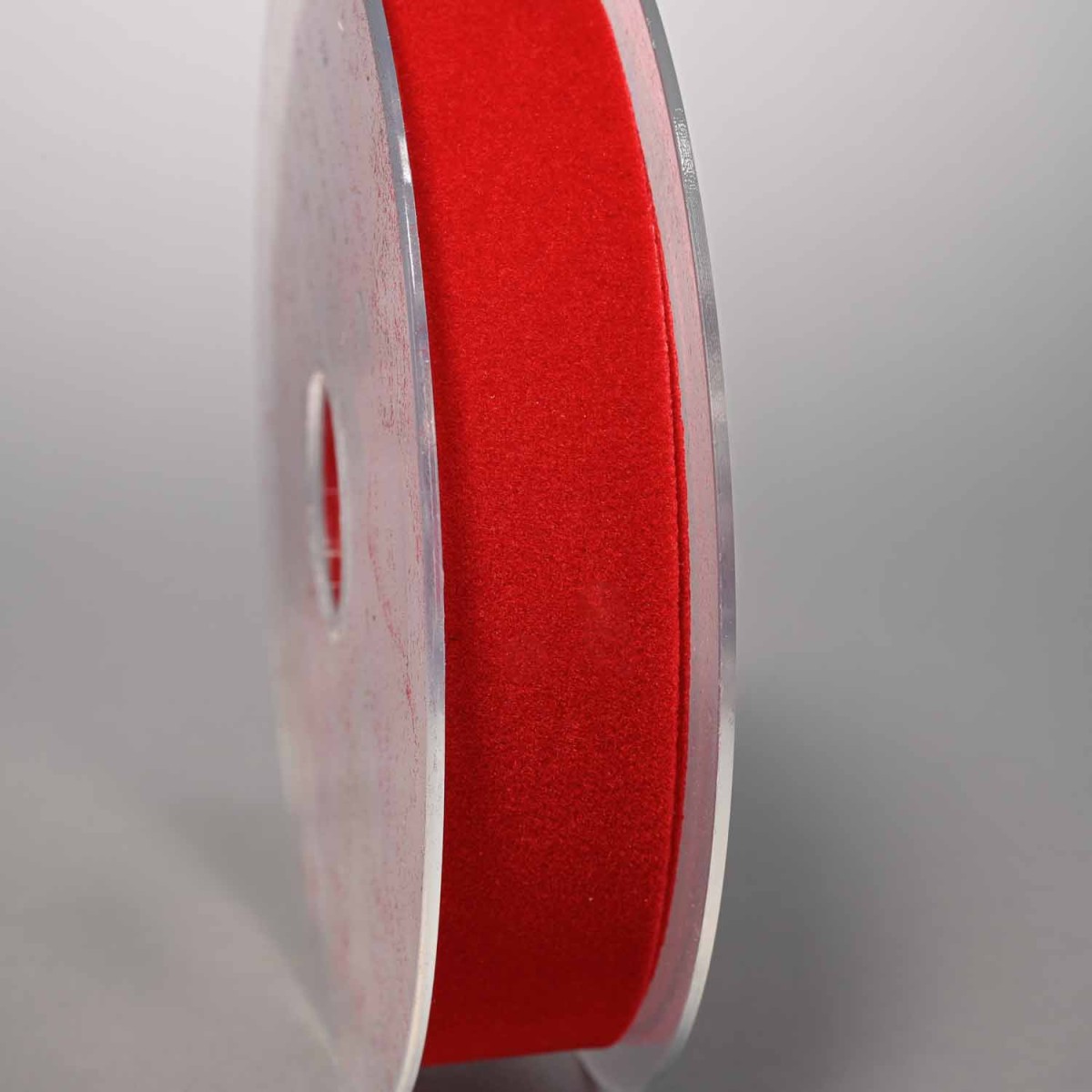 Nastro in velluto - 25 Mm x 15 M / Rosso