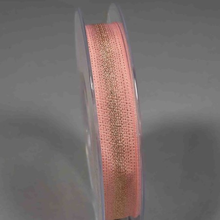 Nastro "Precious" - 15 Mm x 15 M / Rosa Pelle