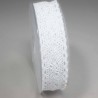 Nastro "Merletto" - 25 Mm x 8 M / Bianco