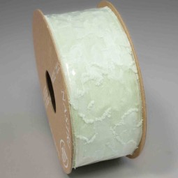 Nastro "Tulle Orleans " - 40 Mm x 20 M / Verde menta