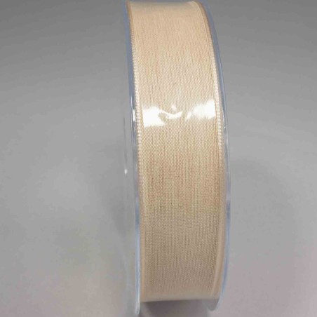 Nastro "Cotone Henry" - 25 Mm x 25 M / Nocciola