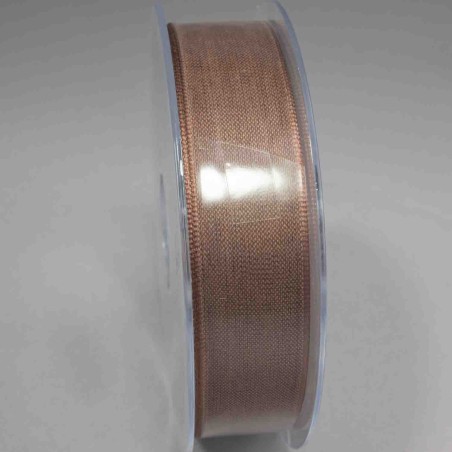 Nastro "Cotone Henry" - 25 Mm x 25 M / Tortora