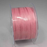 Nastro "Cotone Henry" - 10 Mm x 50 M / Rosa antico