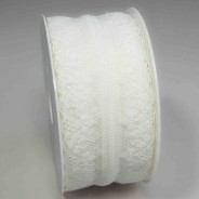 Nastro "Pizzo" - 36 Mm x 15 M / Bianco