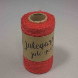 Cordino in juta - 1 Mm x 100 M / Rosso